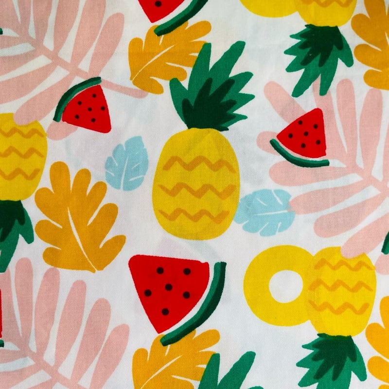 DMFR Cotton Fabric Squares 5x5 Charm Packs for Quilting 5 inch for Baby Sewing Patchwork 42pcs (Fruit Fabric) - Image 5